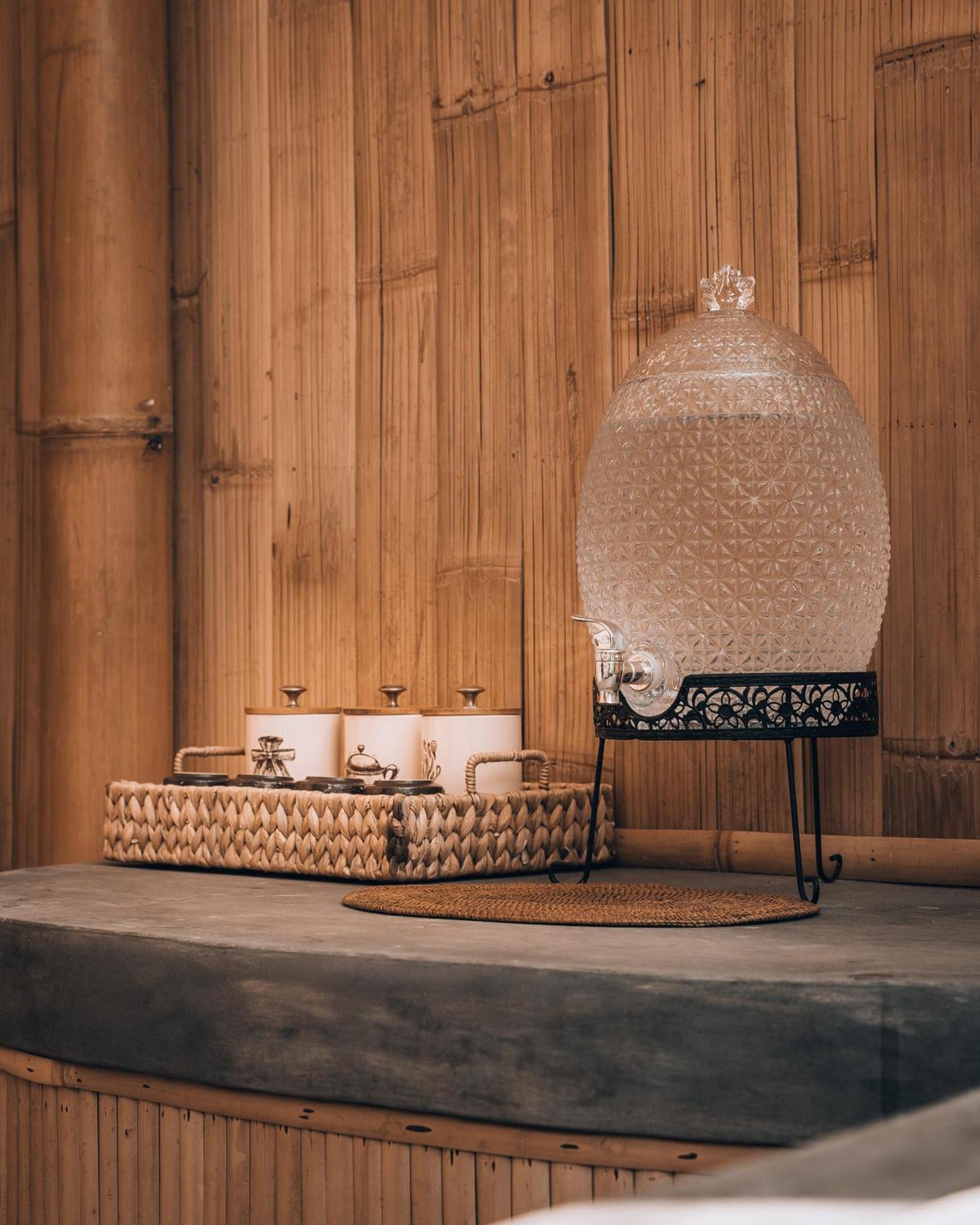 Villa Makerti Bali~Bamboo House Selat Exterior foto